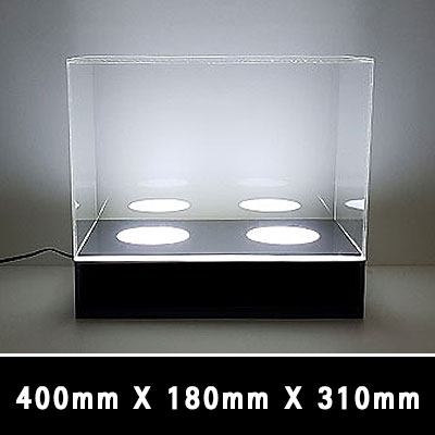 피규어케이스 - LED화이트